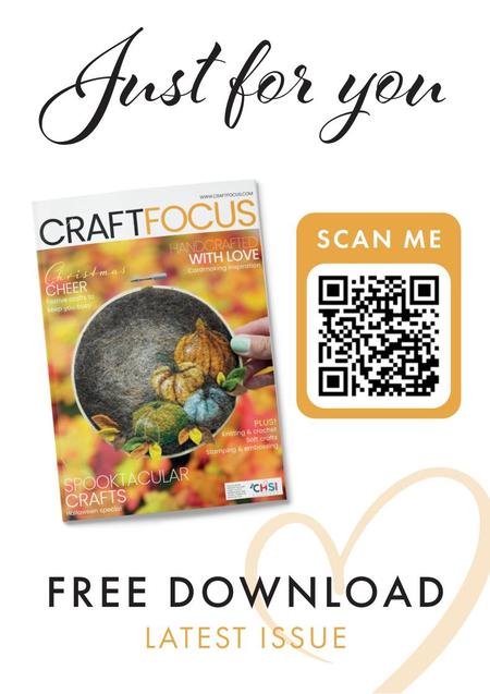 View a flyer to promote Craft Focus magazine
