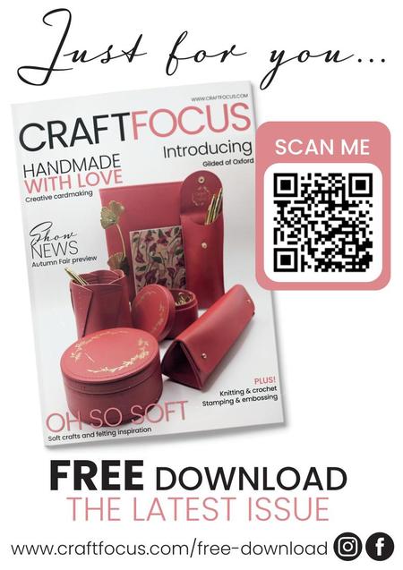 View a flyer to promote Craft Focus magazine