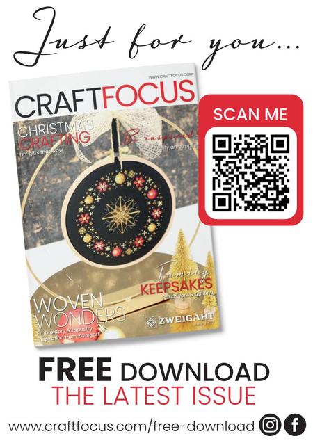 View a flyer to promote Craft Focus magazine