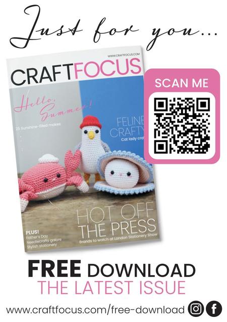 View a flyer to promote Craft Focus magazine