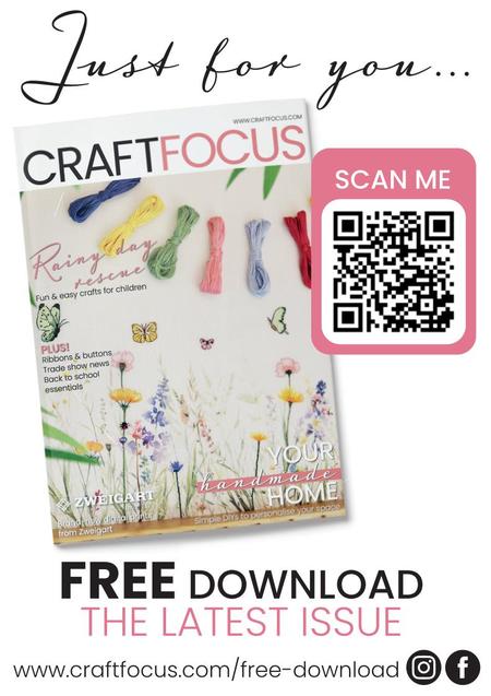 View a flyer to promote Craft Focus magazine