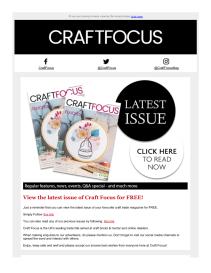 Craft Focus magazine - July 2022 newsletter