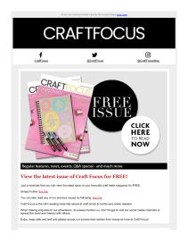 Craft Focus magazine - September 2022 newsletter