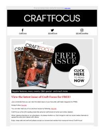 Craft Focus magazine - October 2022 newsletter