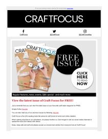Craft Focus magazine - April 2023 newsletter