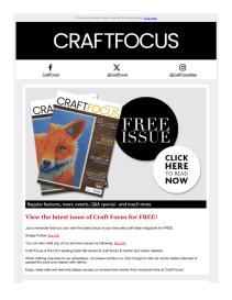 Craft Focus magazine - October 2023 newsletter