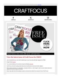 Craft Focus magazine - December 2023 newsletter