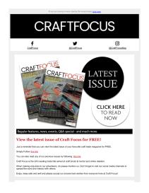 Craft Focus magazine - September 2021 newsletter