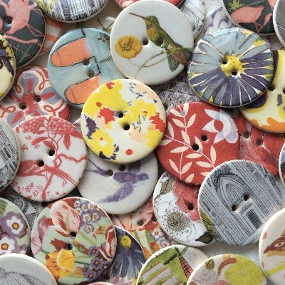 Buttons and more with Stockwell Ceramics