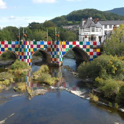 Get stitching - call out for Wales' Llangollen Eisteddfod patchwork bridge