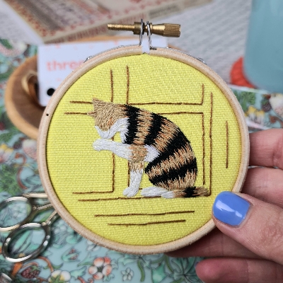 Cats Protection and Paraffle Embroidery announce interactive craft-along!