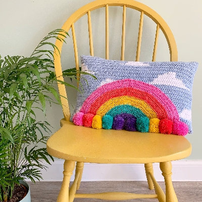 Knit the rainbow with Cygnet Yarns