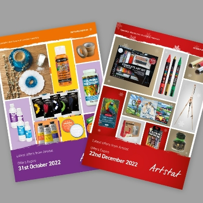 Artstat's new mailers