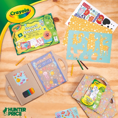 Hunter Price Introduces Its First Crayola® Collections to the UK
