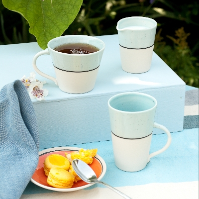 Sue Ure, a leading name in artisan pottery, is at Top Drawer in September 2024