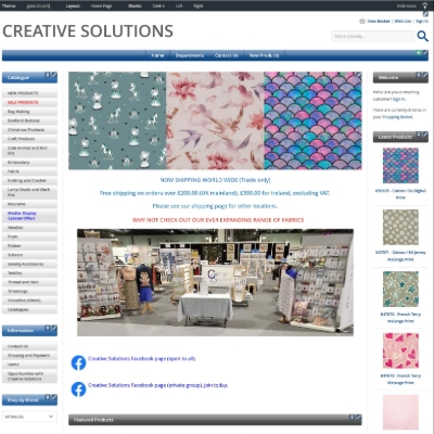 New additions to the Creative Solutions website