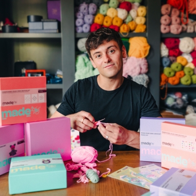 Tom Daley launches range of DIY crochet and embroidery kits