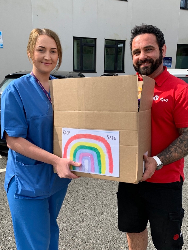 DPD staff donate 45,000 care items to NHS hospitals nationwide: Image 1