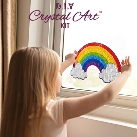 New Crystal Art Rainbow stickers to raise money for The Care Workers: Image 2