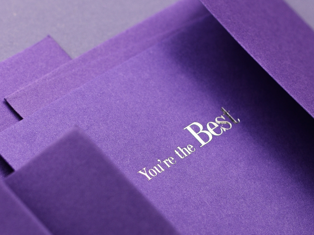 Purple card by Story of Elegance