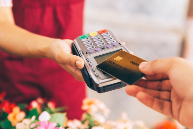 Paying via card during Covid-19 pandemic
