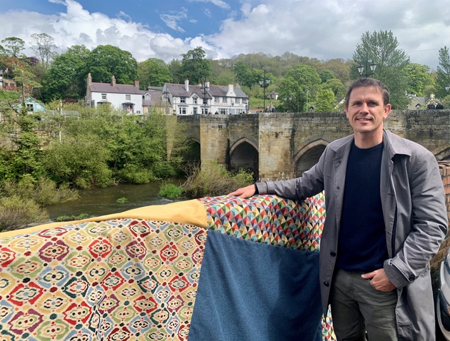 Get stitching - call out for Wales' Llangollen Eisteddfod patchwork bridge