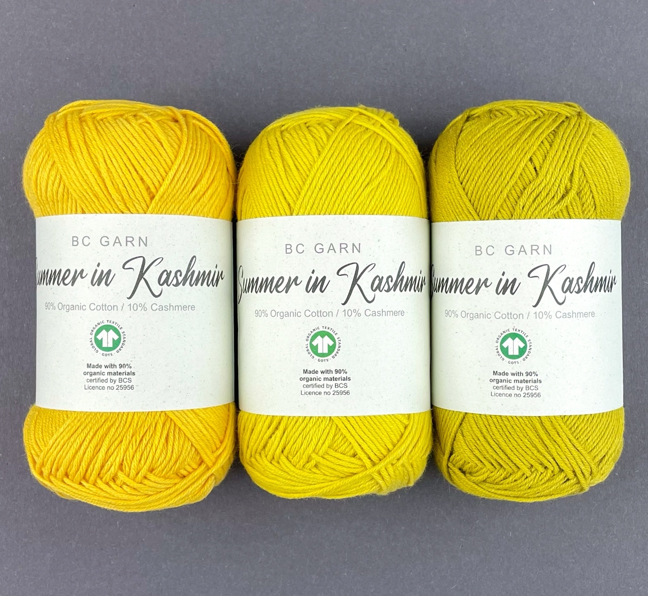 Sustainable knitting with Selected Yarns