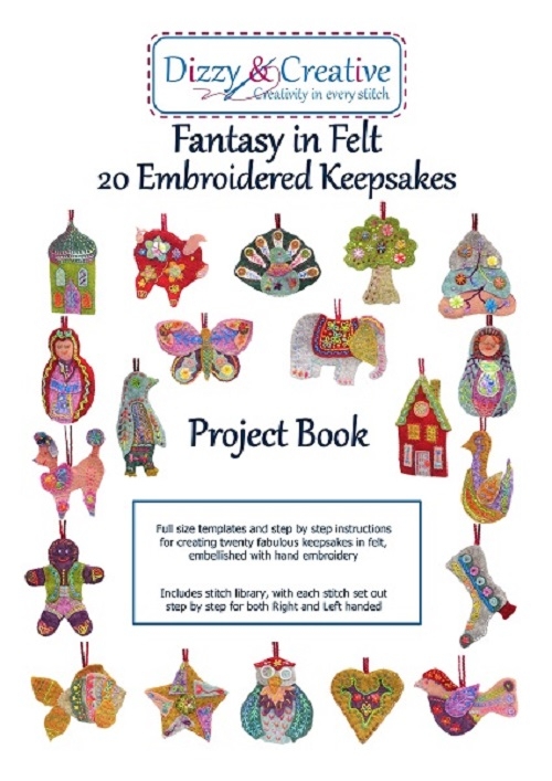 Dizzy & Creative Fantasy in Felt Book