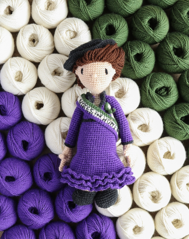 Emmeline Pankhurst Doll