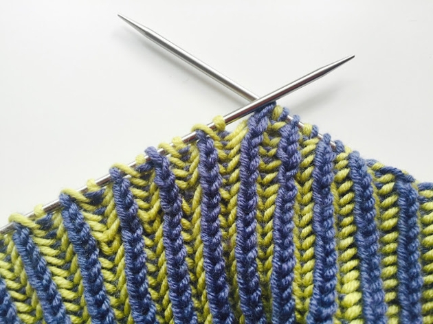 Monica Russel Brioche knitting