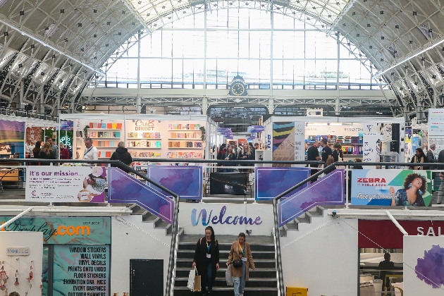 interior image of exhibition grounds