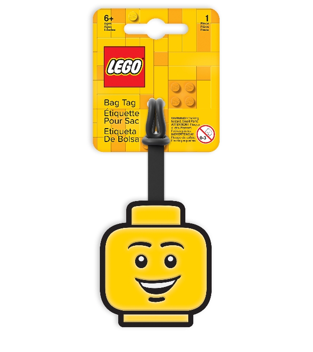 Lego bag tag
