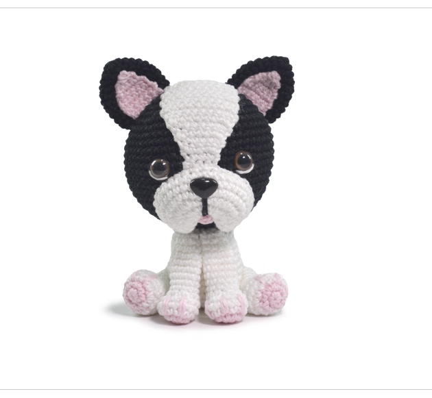 stitched teddy french bulldog