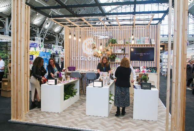 Exhibition stand at London Stationery Show 