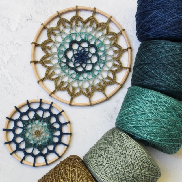 Gin and Tonic mandala crochet kit