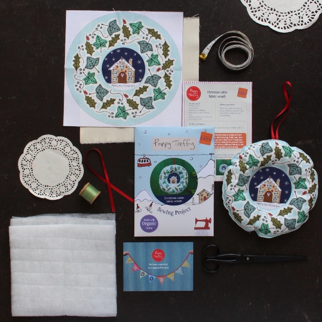 selection of christmas craft kits