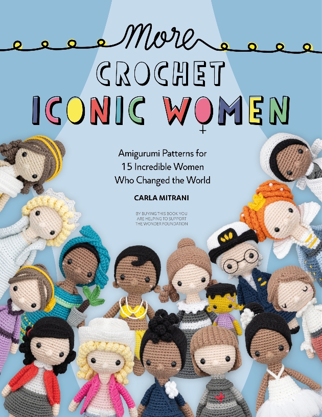Crochet dolls book cover