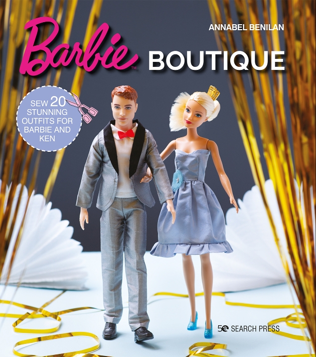 Search Press Barbie sewing book cover