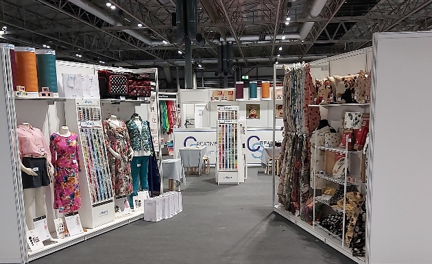 craft stand at trade fair