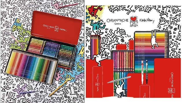 Caran d’Ache x Keith Haring Collaboration colouring pencils