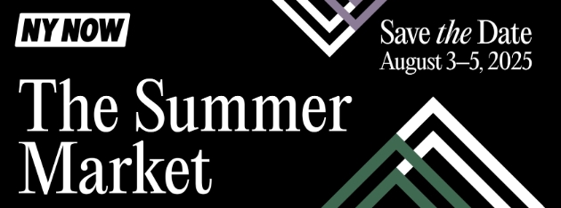 NY NOW 2025 summer dates infographic