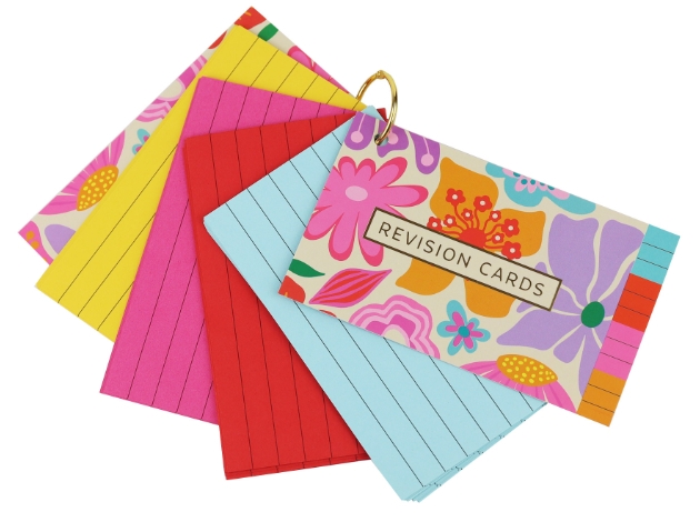 bright revision cards