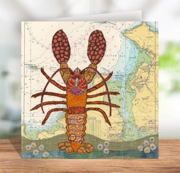lobster greeting card
