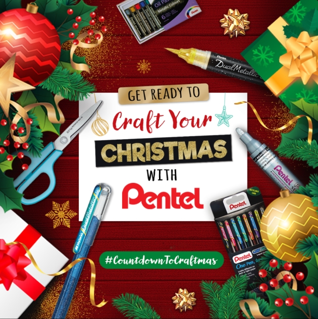 CRAFT YOUR CHRISTMAS WITH PENTEL Infographic