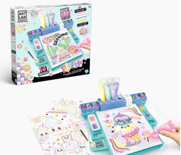 Art Lab Fluffy Paint Studio