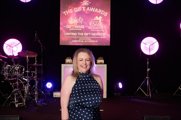 Gemma Sault headshot at awards night
