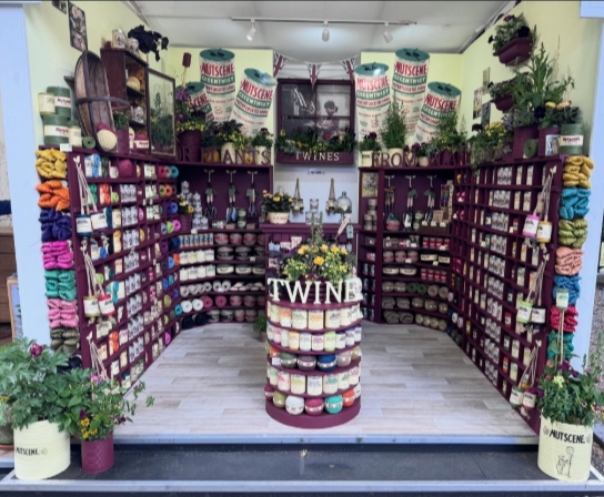 Nutscene stand at flower show