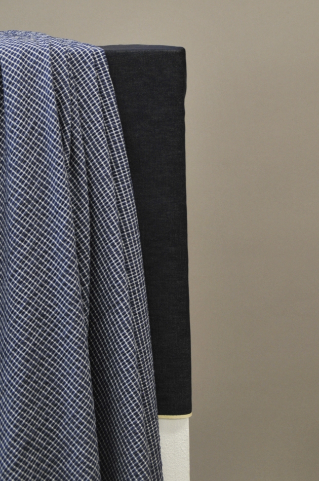 navy fabric